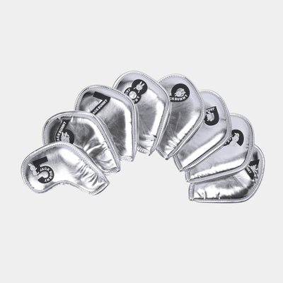 Jack Bunny 8 - Piece Iron Cover Set - Silver - Erthe Golf