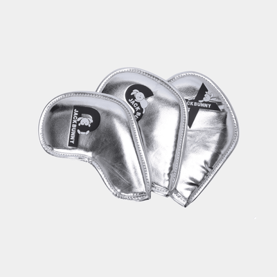 Jack Bunny 8 - Piece Iron Cover Set - Silver - Erthe Golf