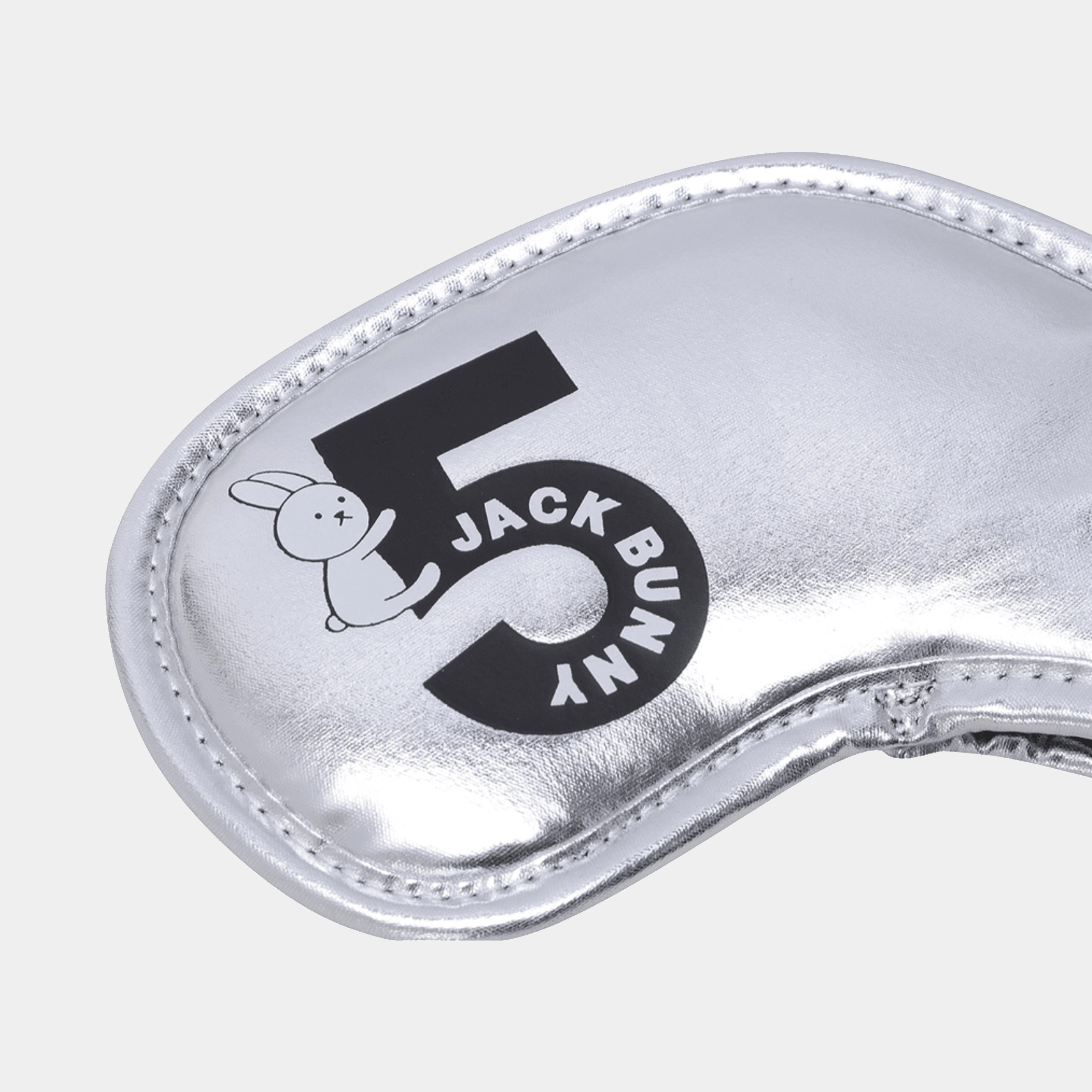 Pearly Gates Jack Bunny 8-Piece Iron Cover Set - Silver | Erthe Golf