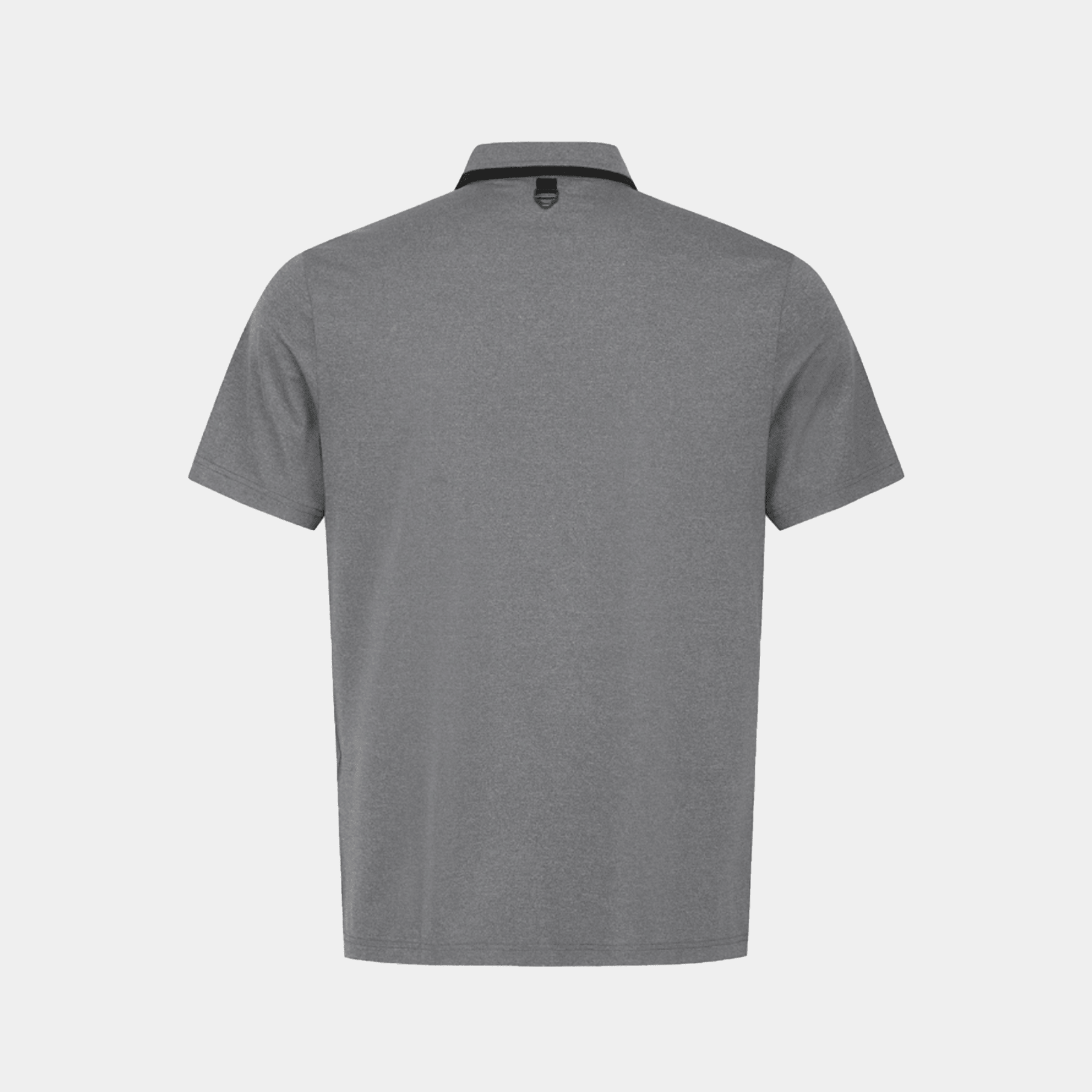 Men's Dot Logo Polo - Melange Gray - Erthe Golf