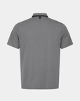 Men's Dot Logo Polo - Melange Gray - Erthe Golf