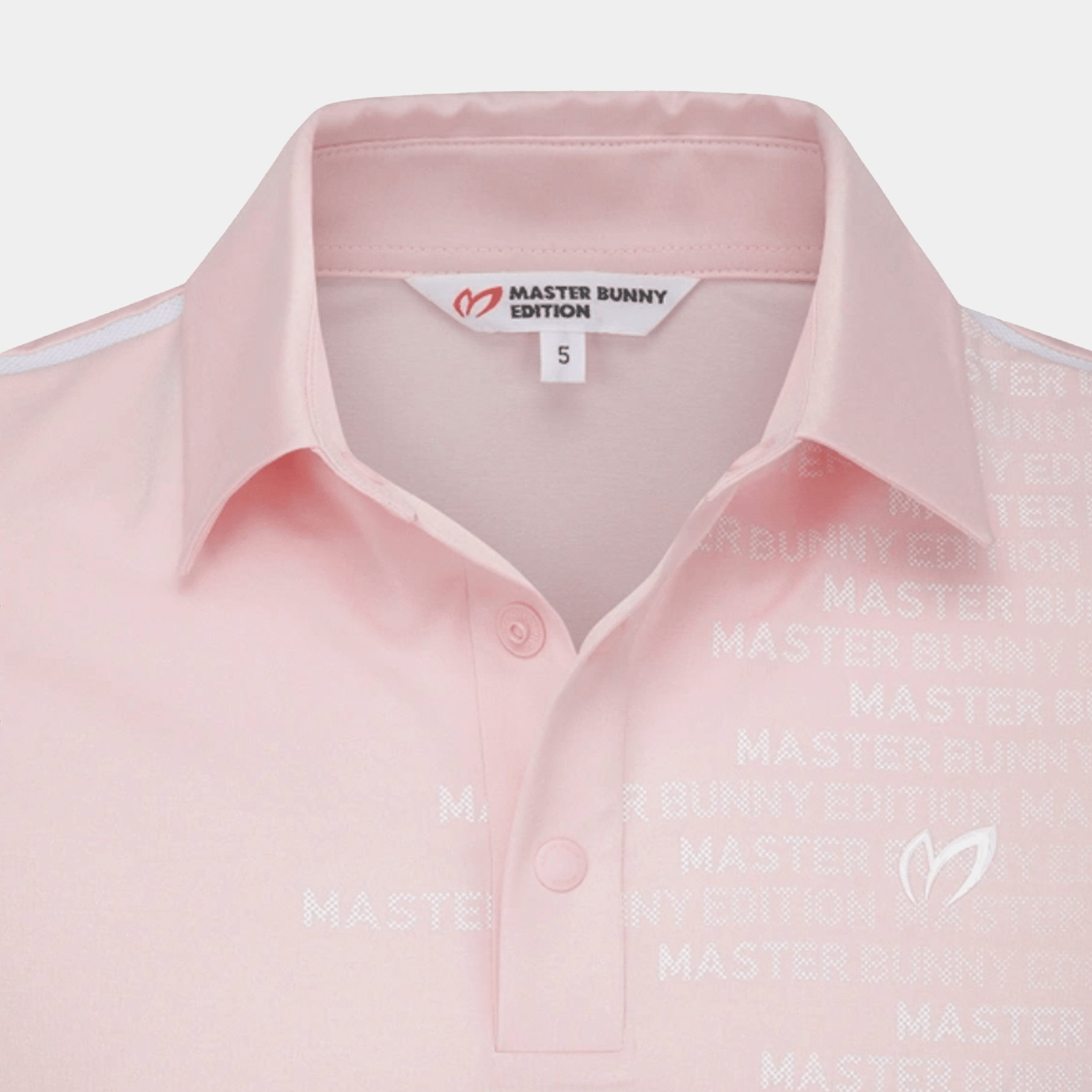 Men's Dot Logo Polo - Pink - Erthe Golf