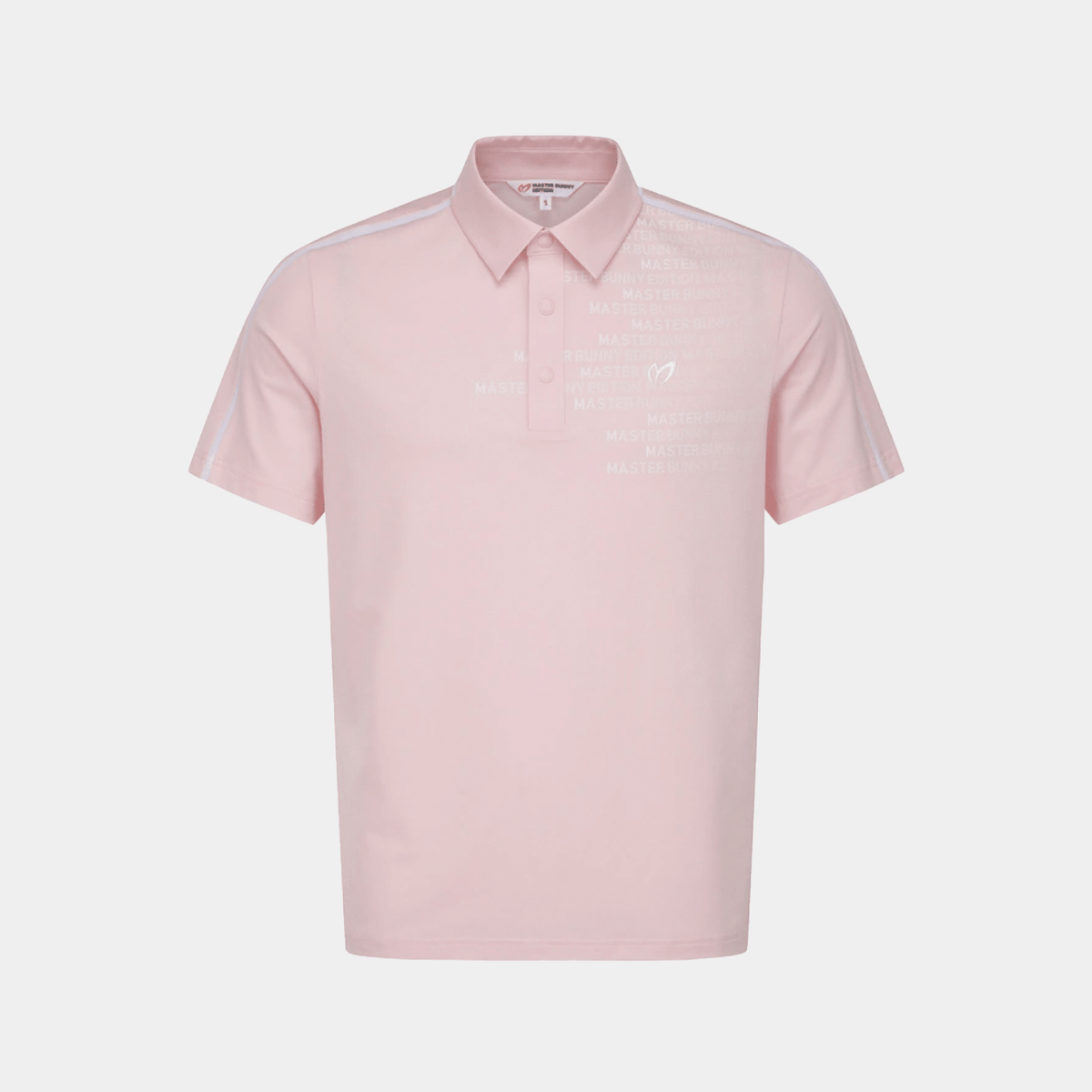 Men's Dot Logo Polo - Pink - Erthe Golf