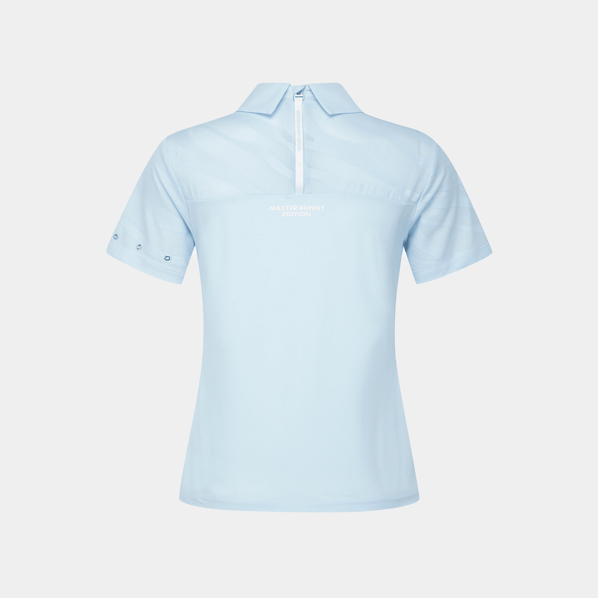 Women's Zip Rivet Polo - Blue - Erthe Golf