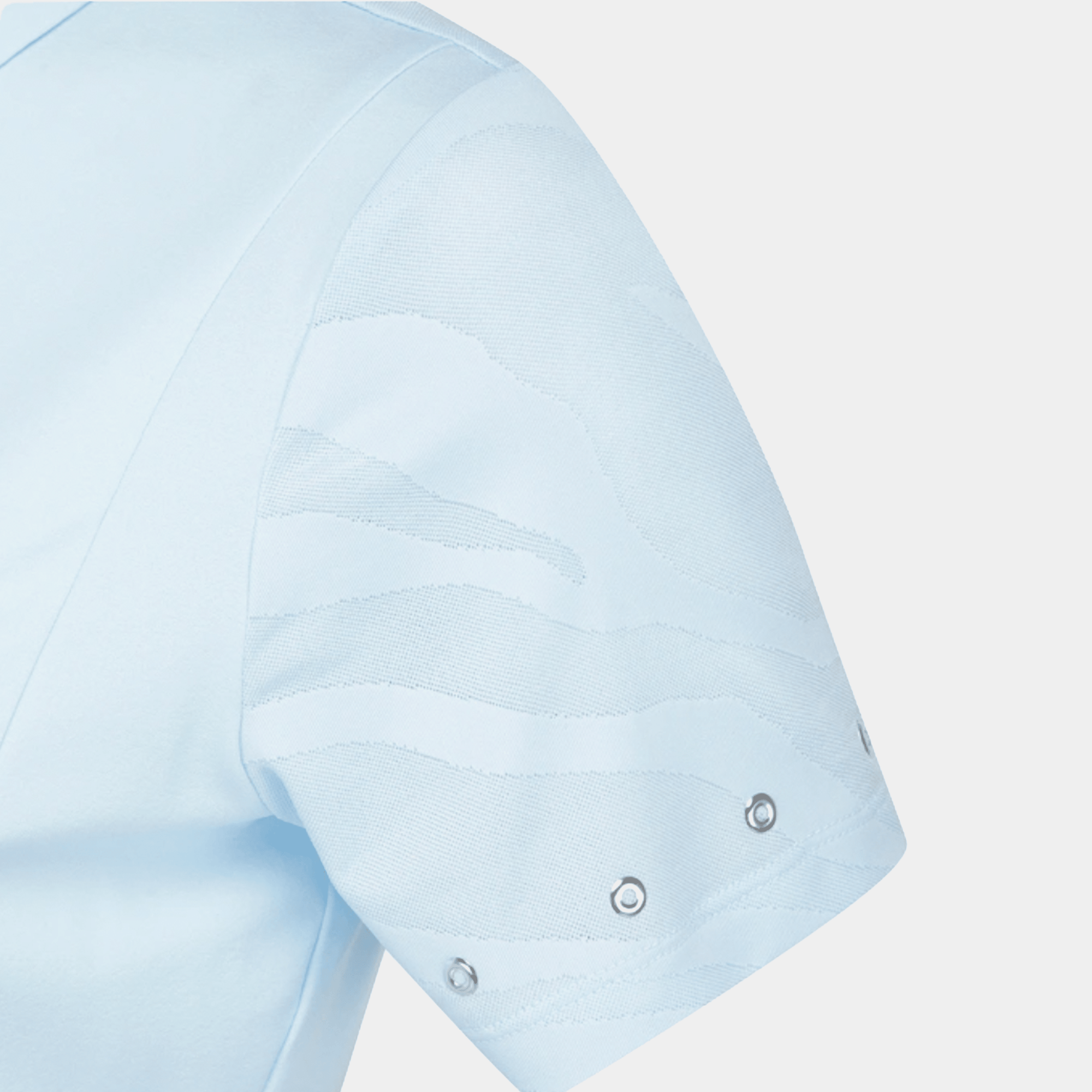 Women's Zip Rivet Polo - Blue - Erthe Golf