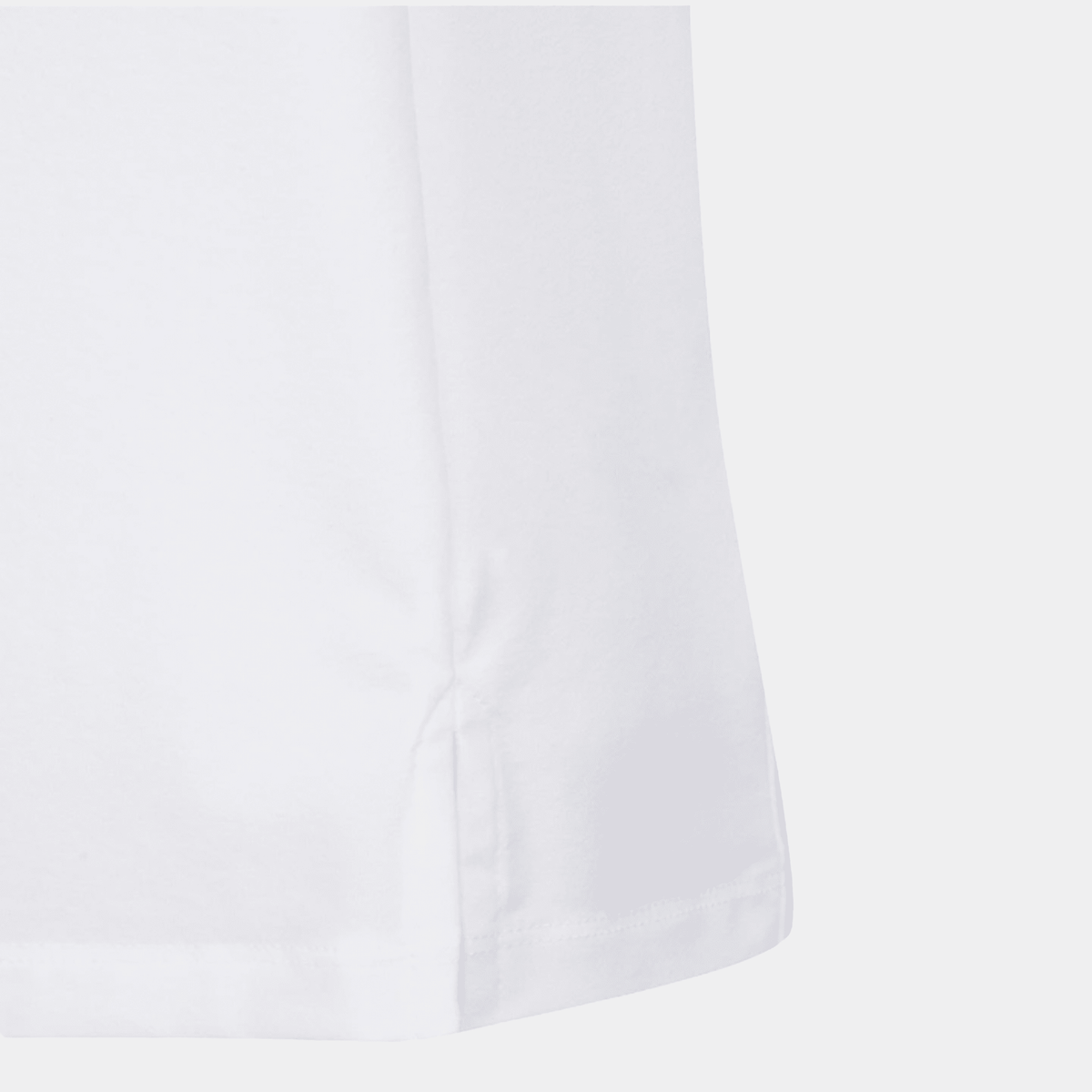 Women's Zip Rivet Polo - White - Erthe Golf