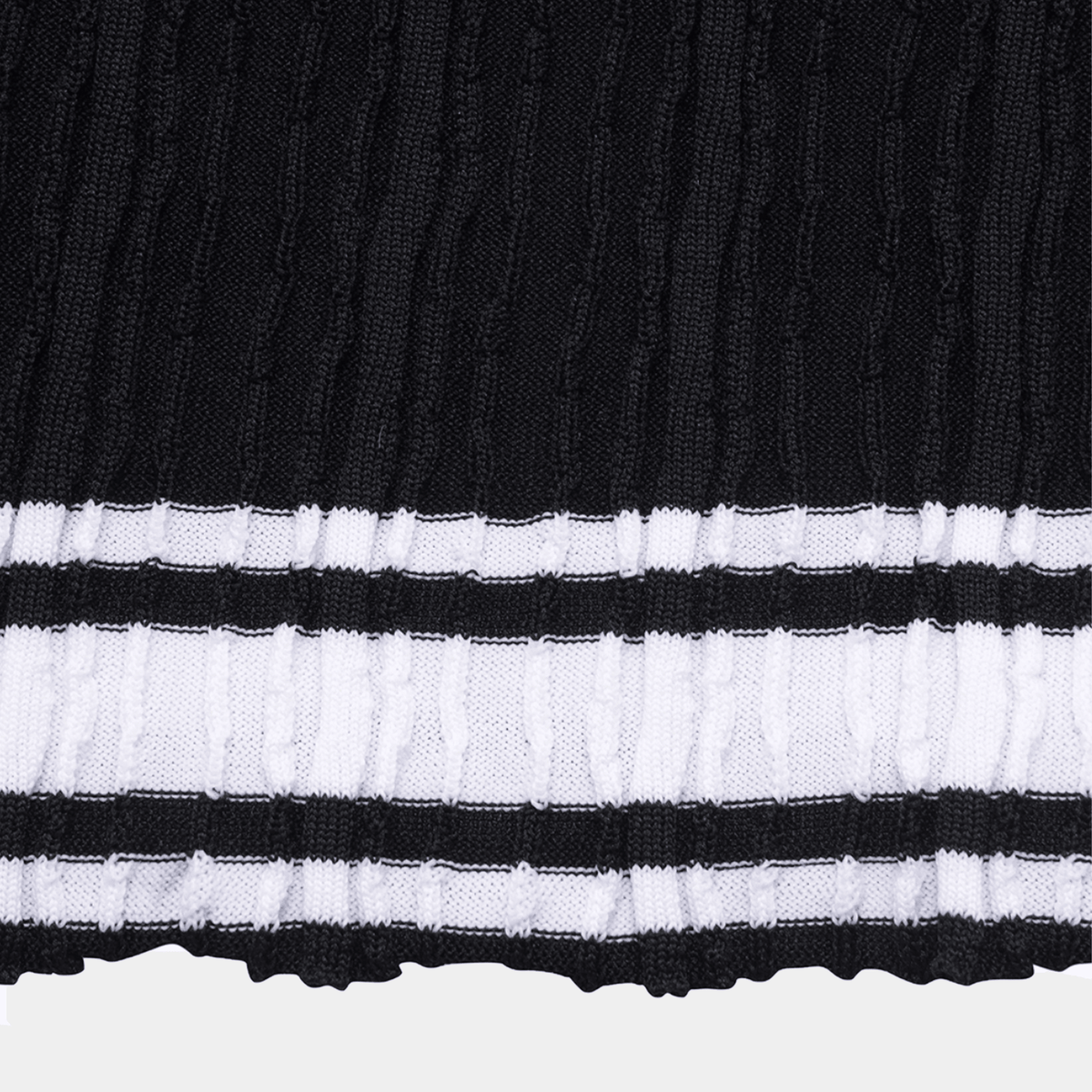 Women's Color - Block Shorts - Black - Erthe Golf