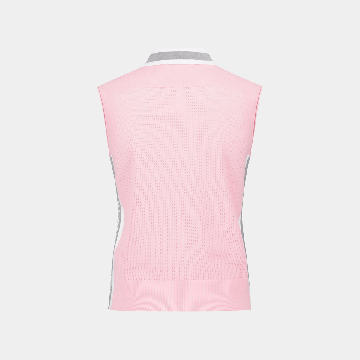 Women's Crochet Mix Vest - Pink - Erthe Golf