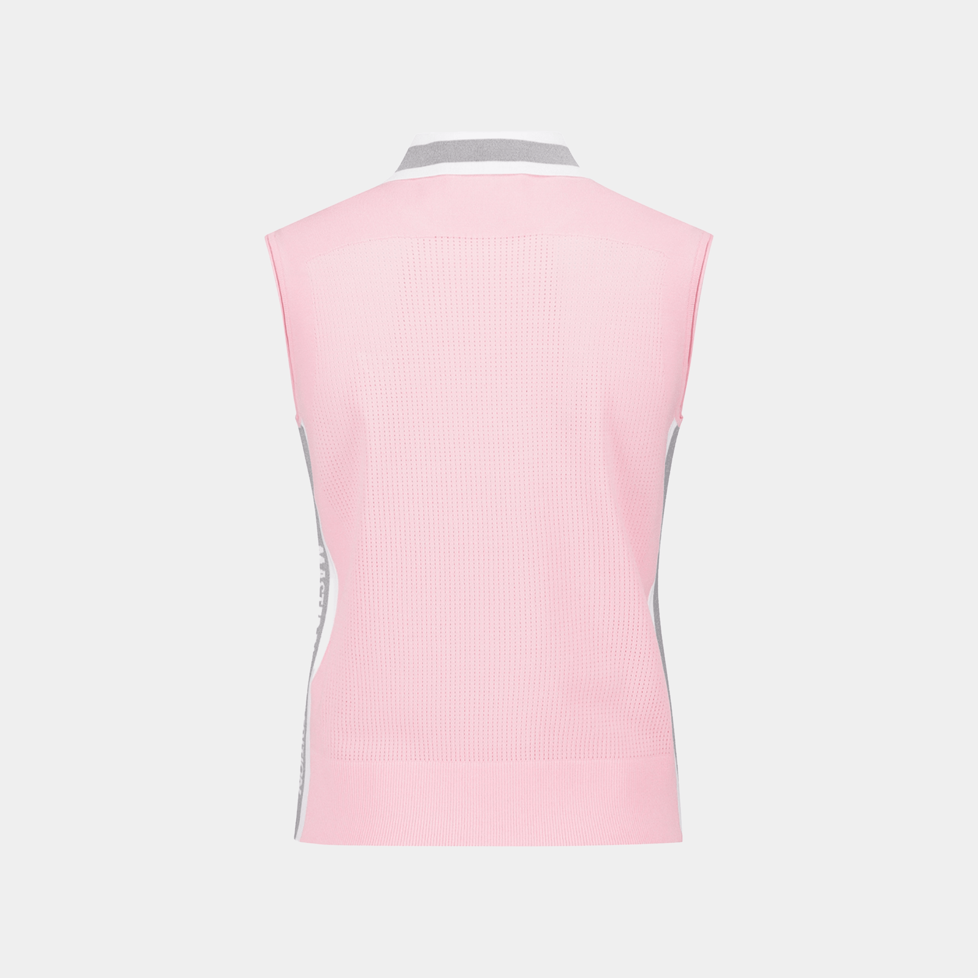 Women's Crochet Mix Vest - Pink - Erthe Golf