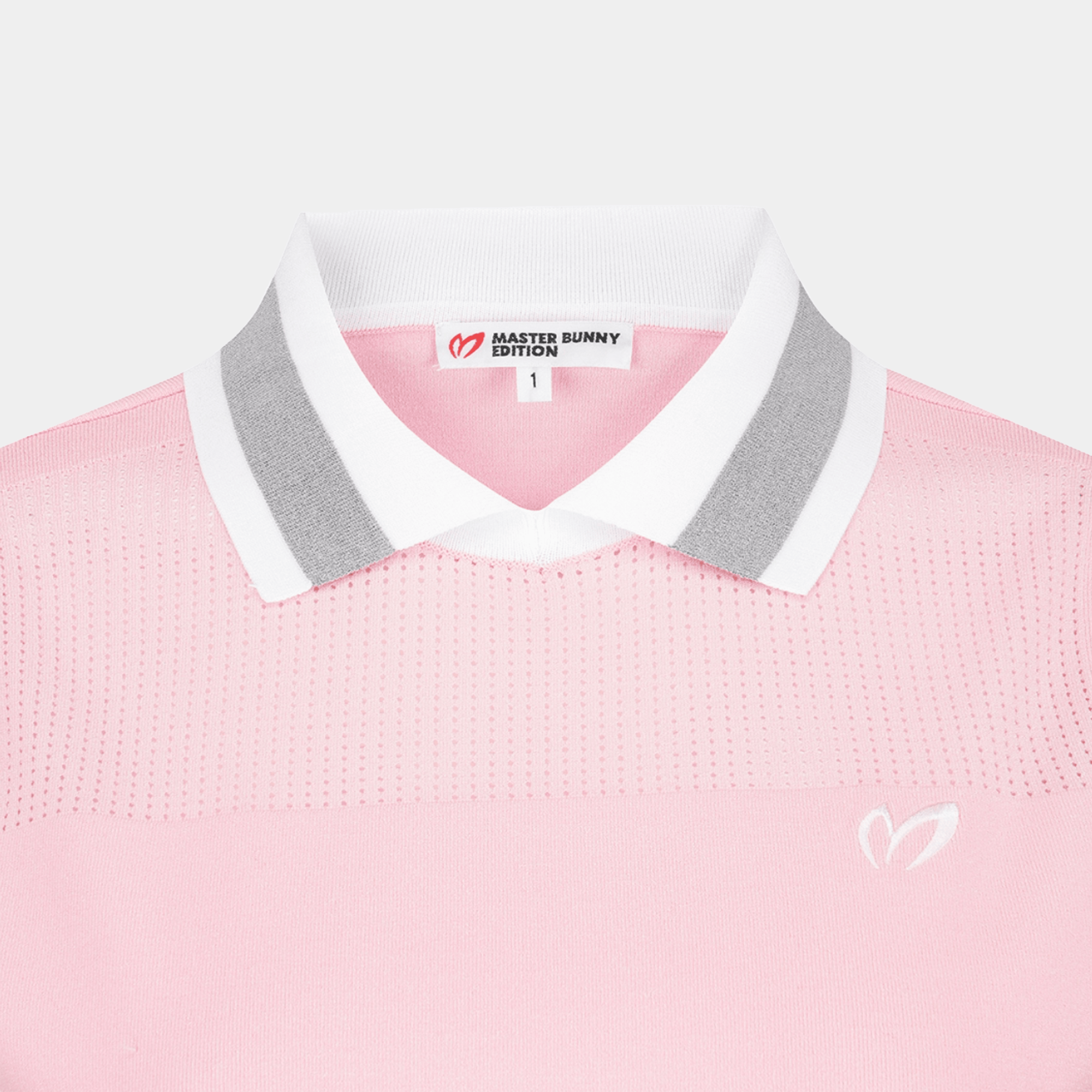 Women's Crochet Mix Vest - Pink - Erthe Golf