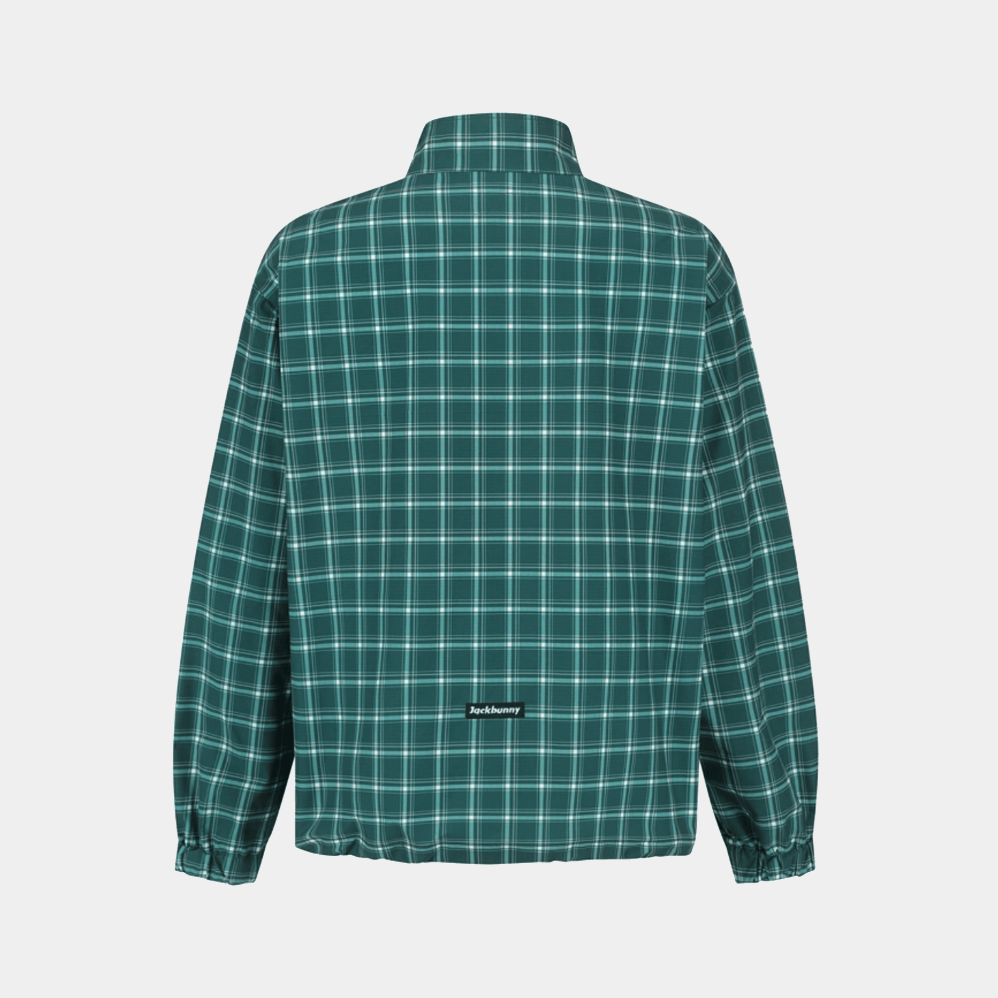 Women's Jack Bunny Check Pullover - Green - Erthe Golf