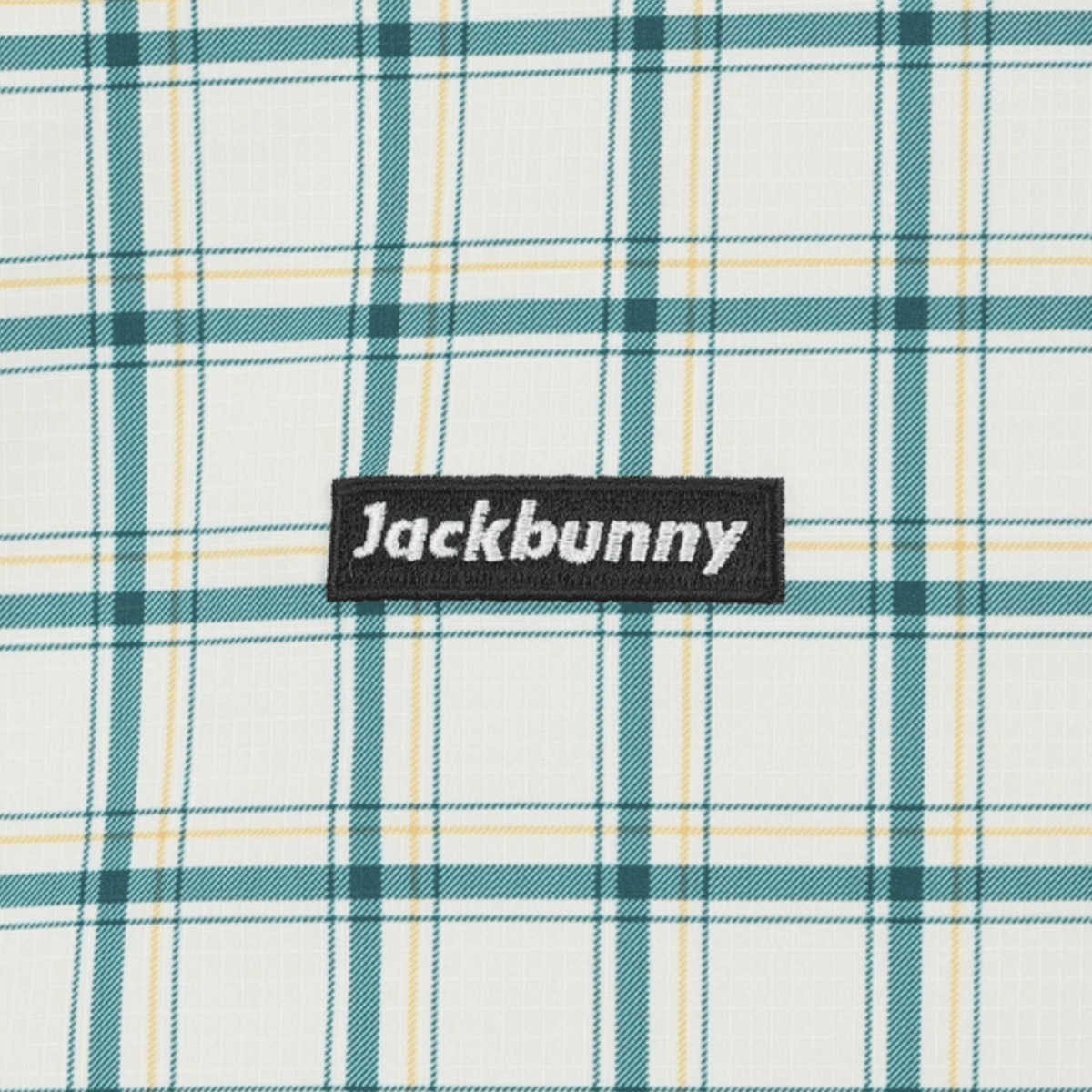 Women's Jack Bunny Check Pullover - White - Erthe Golf
