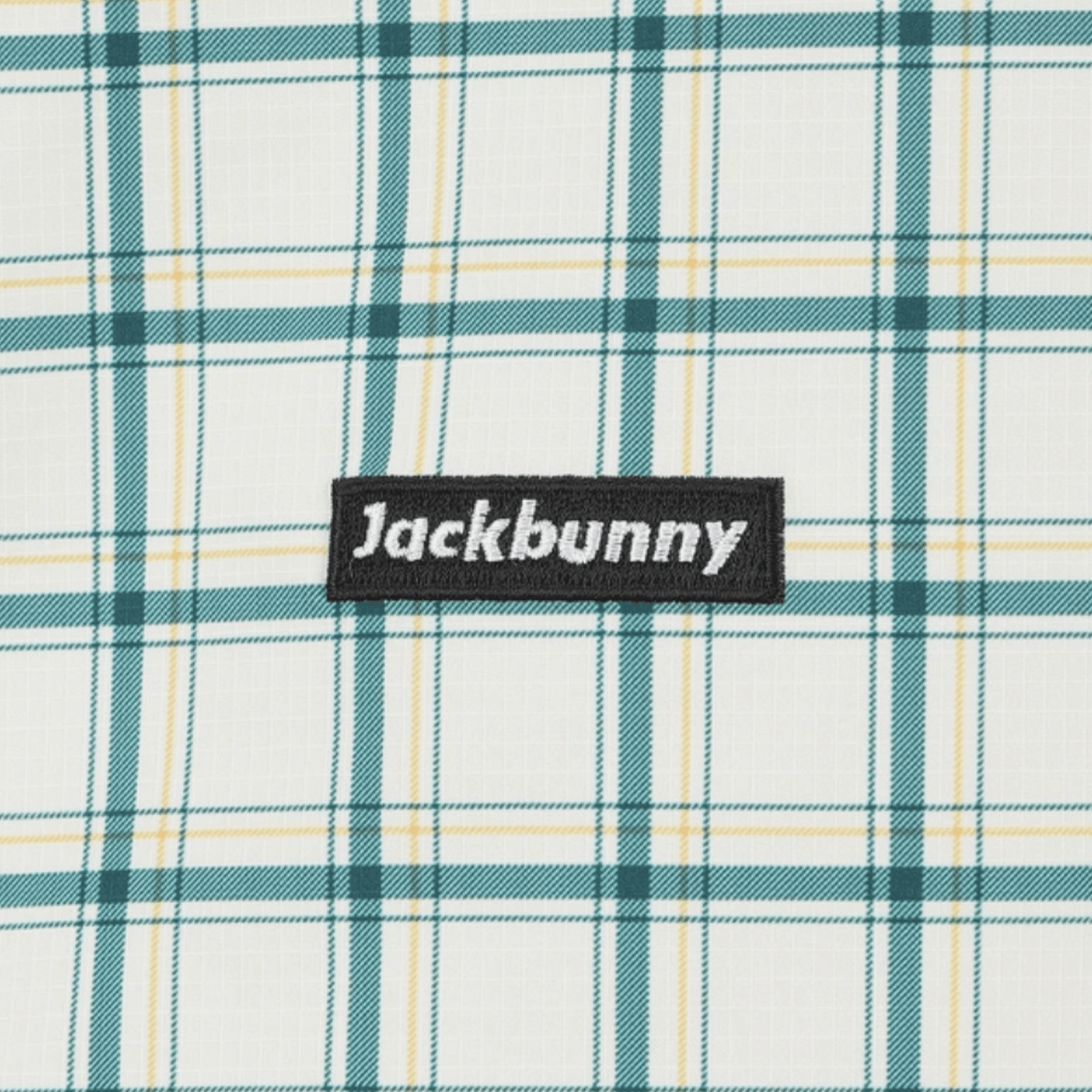 Women's Jack Bunny Check Pullover - White - Erthe Golf