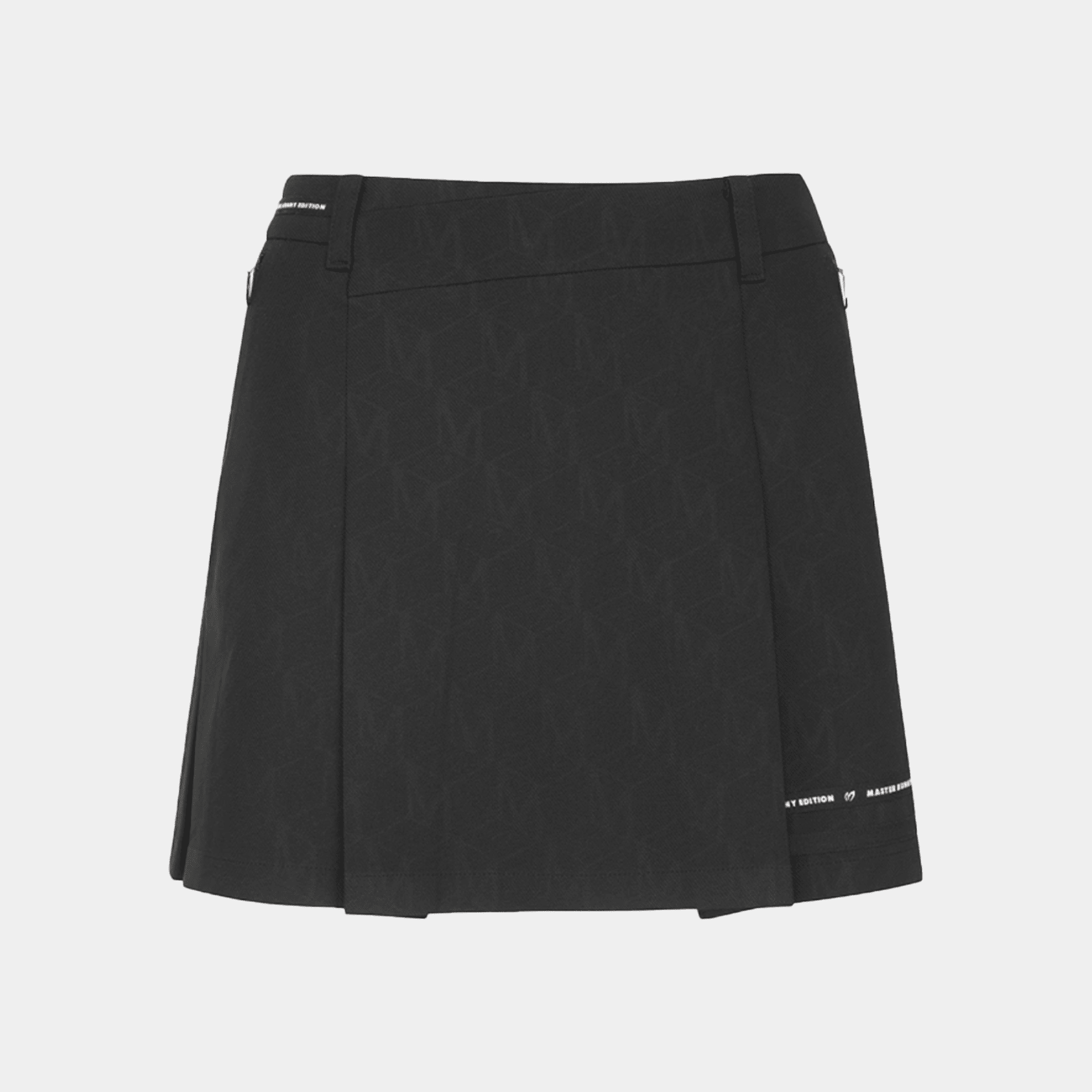 Women's Logo Tape Culotte Skirt - Black - Erthe Golf