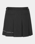 Women's Logo Tape Culotte Skirt - Black - Erthe Golf