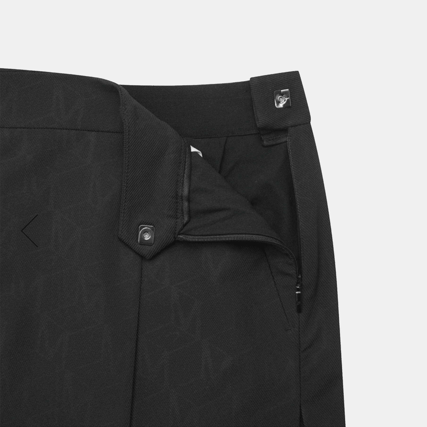 Women's Logo Tape Culotte Skirt - Black - Erthe Golf