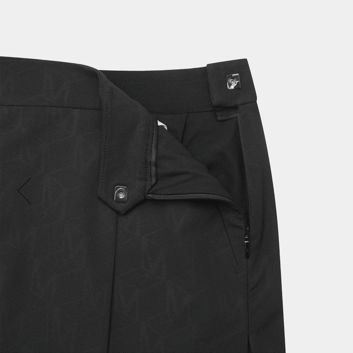 Women's Logo Tape Culotte Skirt - Black - Erthe Golf