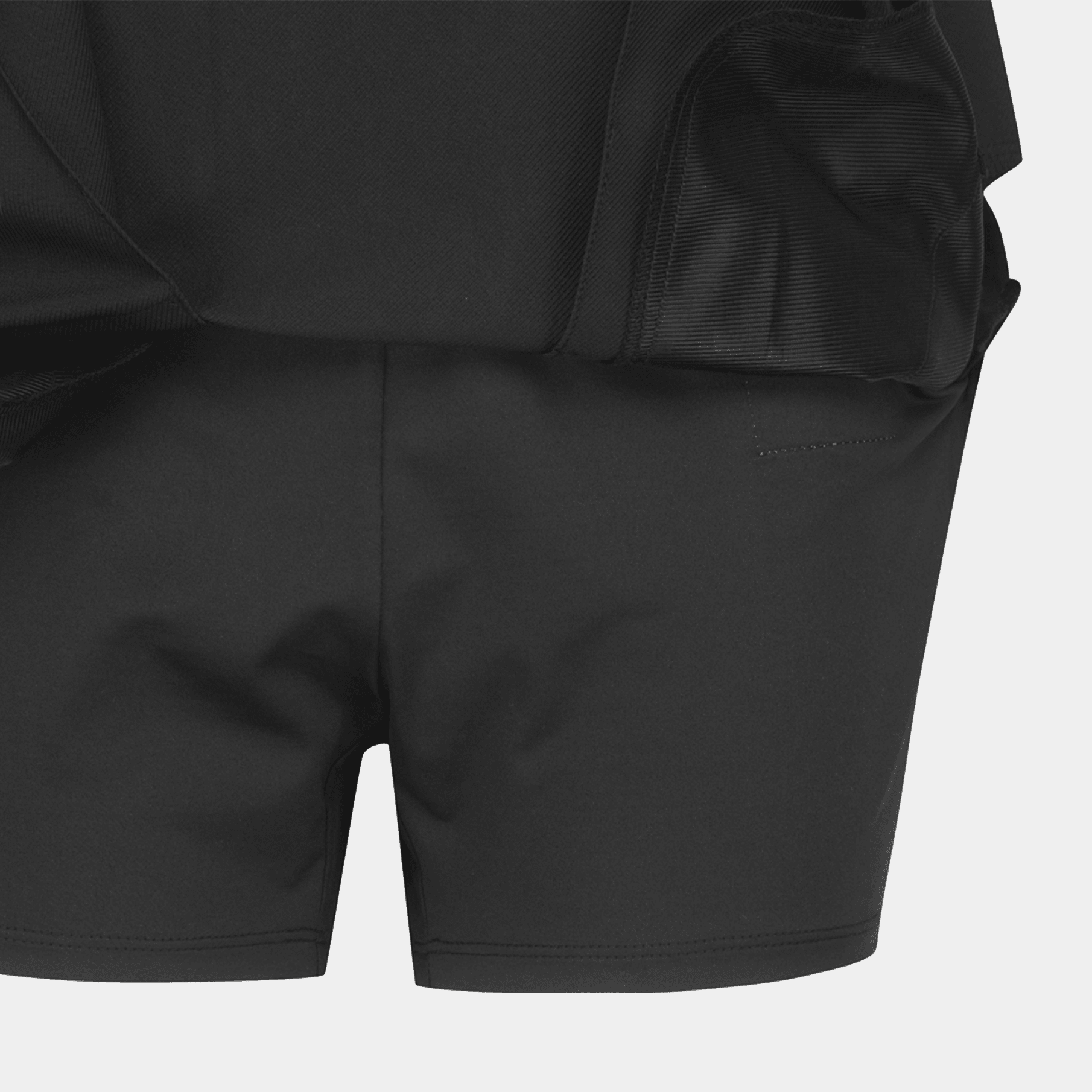 Women's Logo Tape Culotte Skirt - Black - Erthe Golf