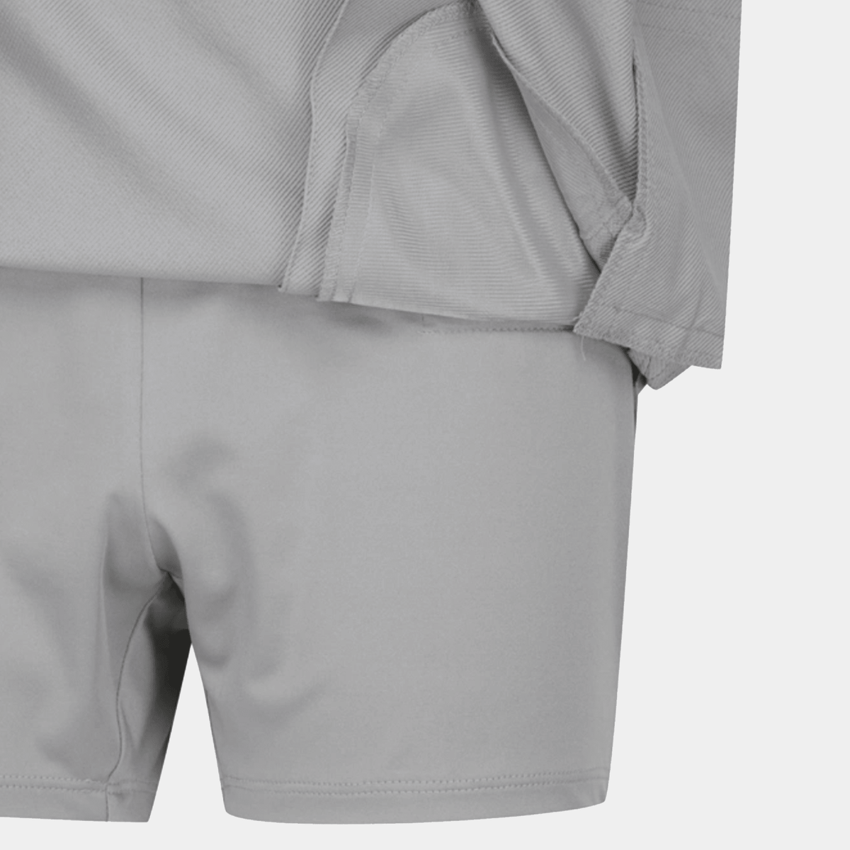 Women's Logo Tape Culotte Skirt - Gray - Erthe Golf