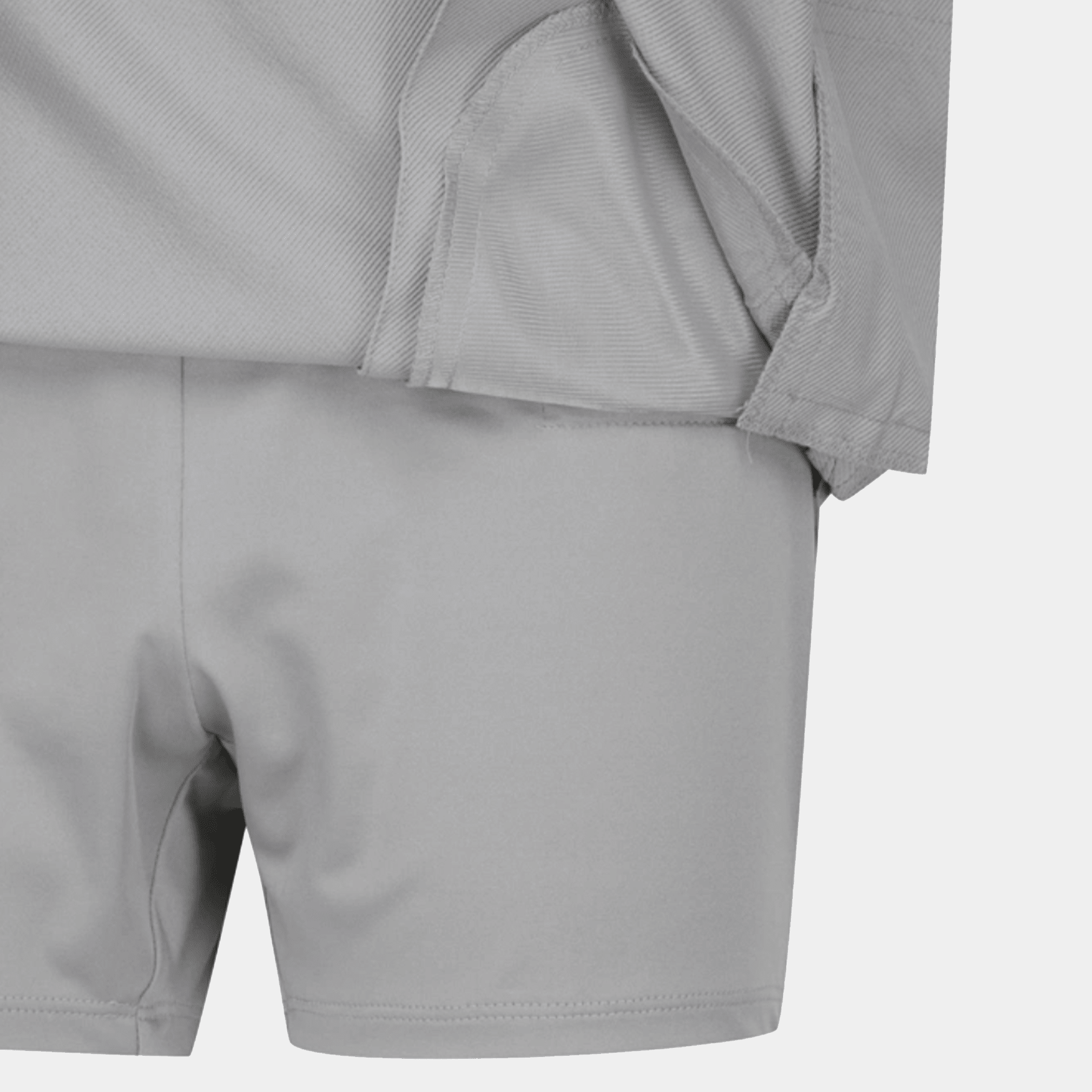 Women's Logo Tape Culotte Skirt - Gray - Erthe Golf