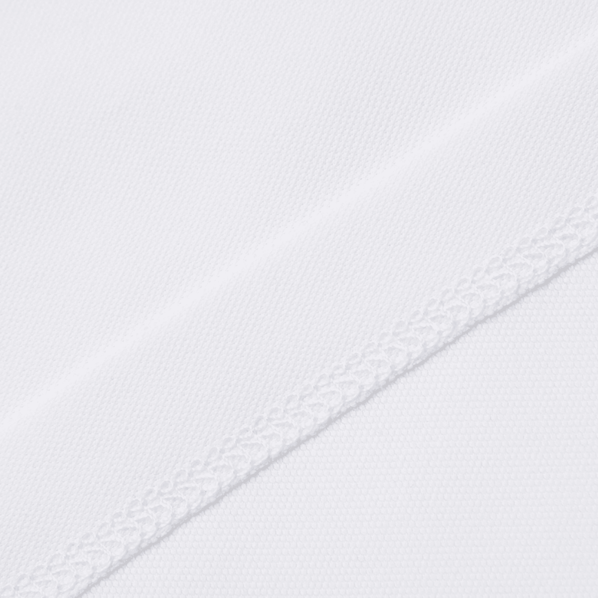 Women's Rib Collar Polo - White - Erthe Golf