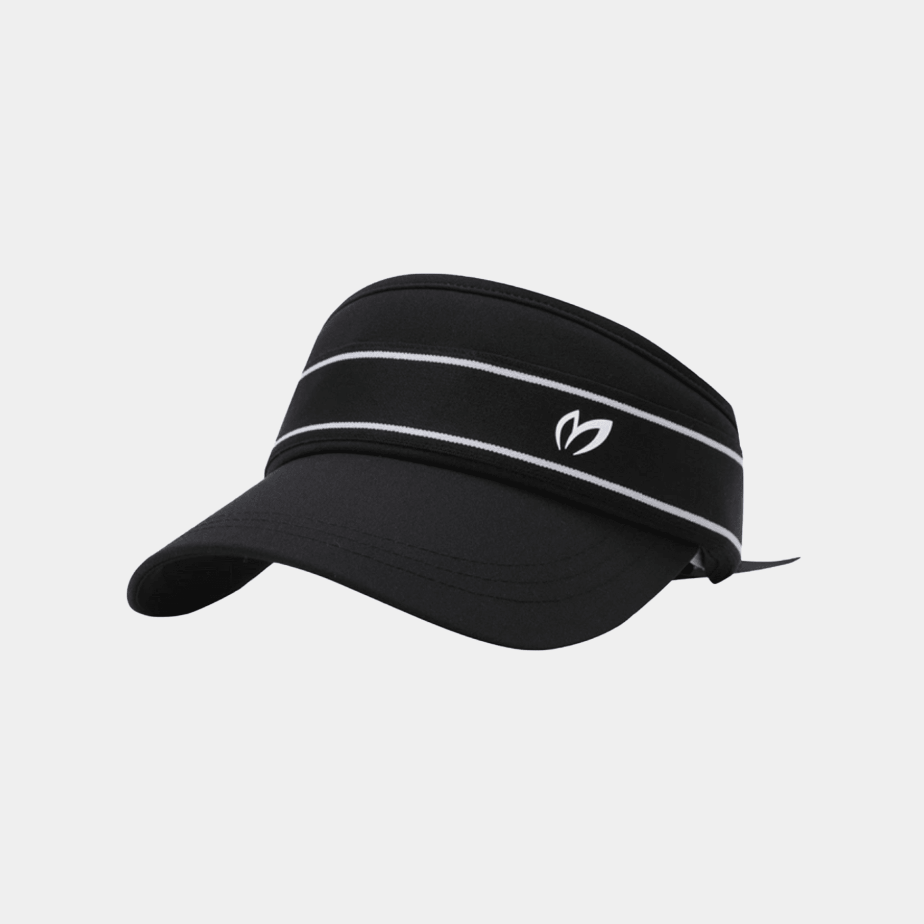 Women's Sun Visor - Black - Erthe Golf