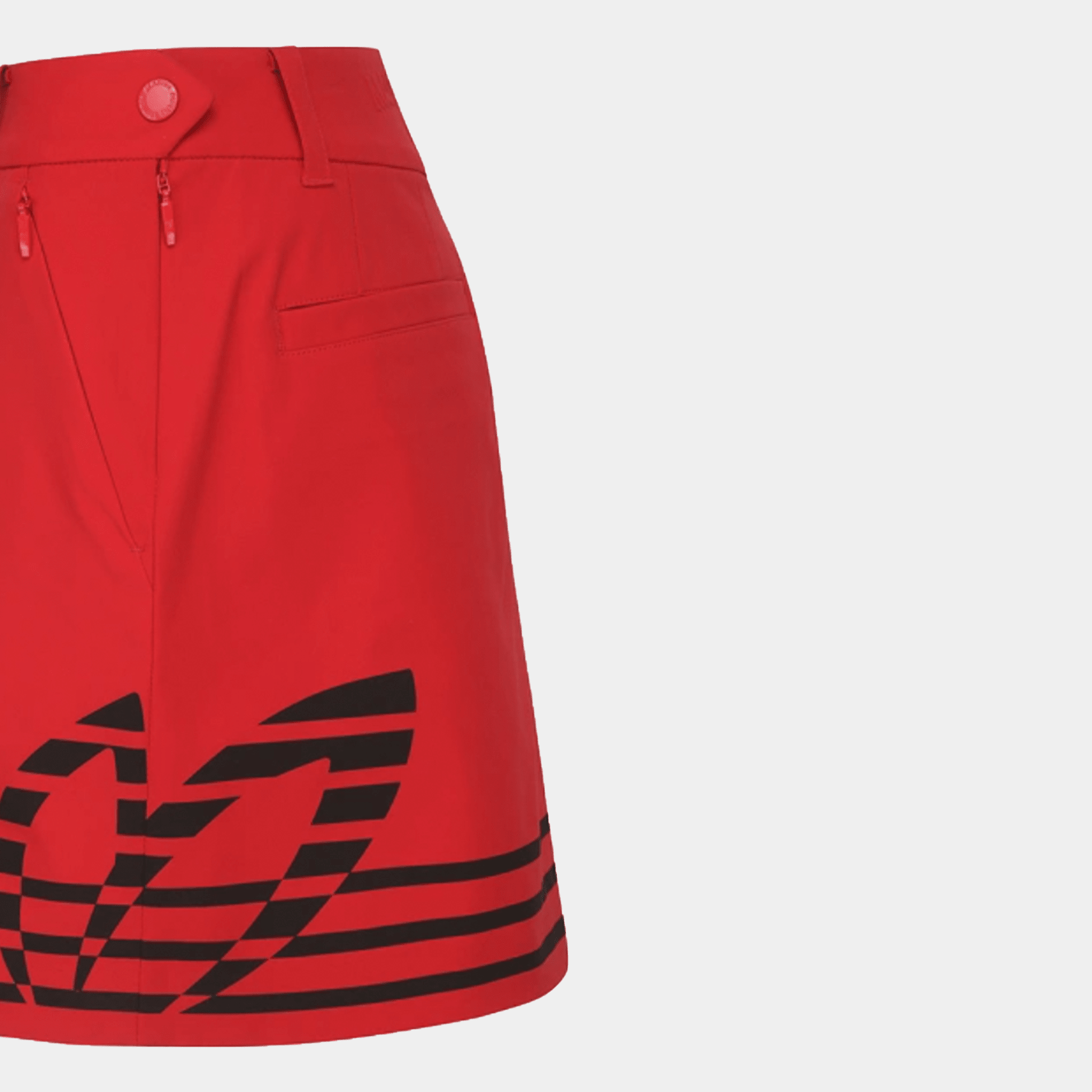 Women's Culotte Skirt - Red - Erthe Golf