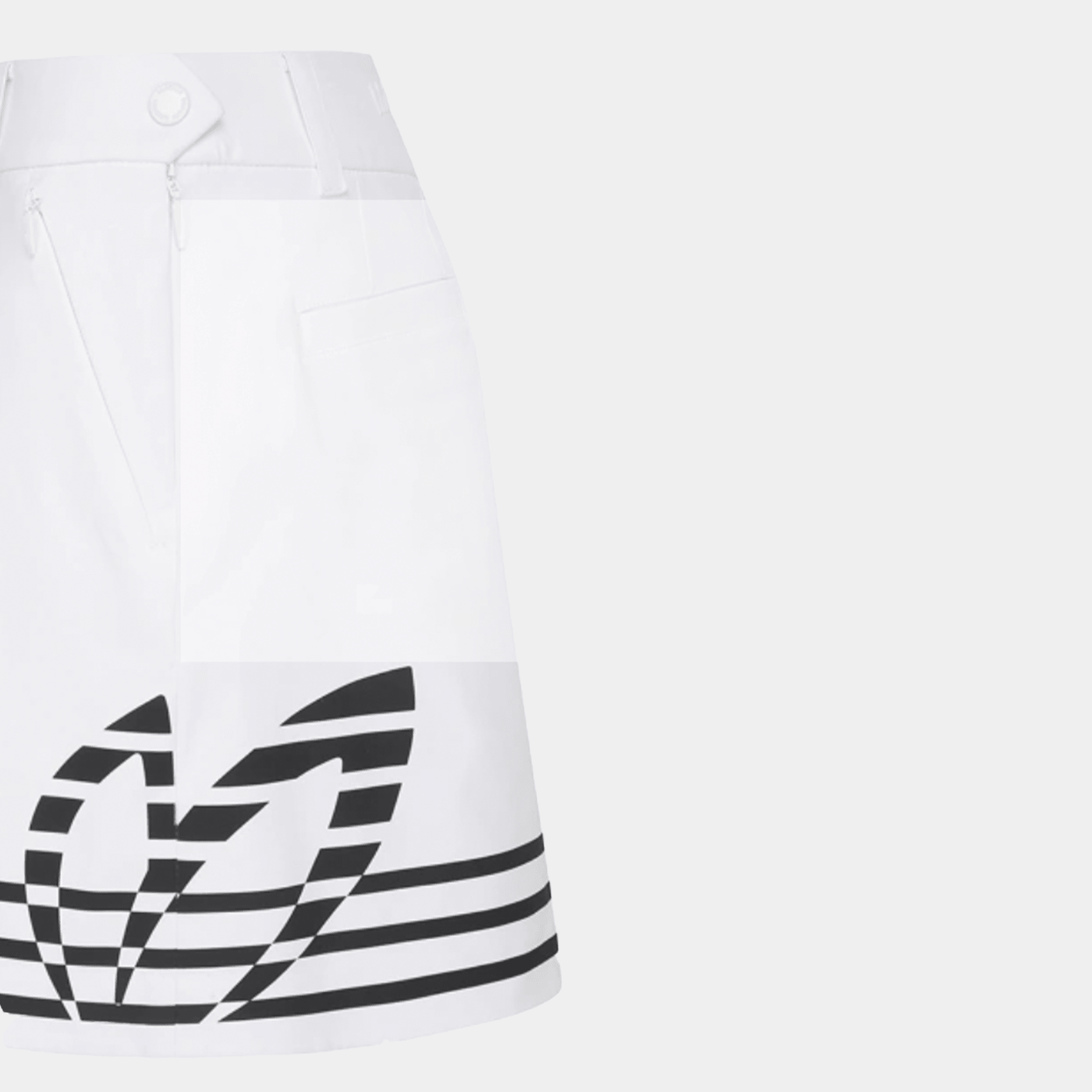 Women's Culotte Skirt - White - Erthe Golf