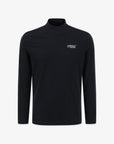 Men's Logo High-Neck Shirt - Black