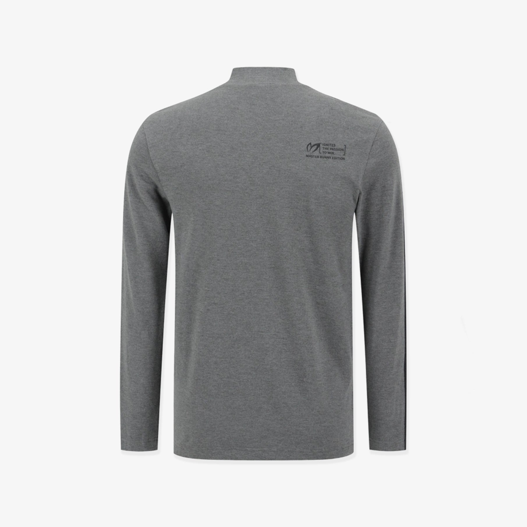 Men&#39;s Logo High-Neck Shirt - Gray