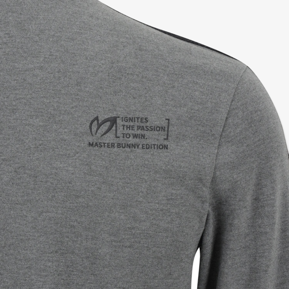 Men's Logo High - Neck Shirt - Gray - Erthe Golf