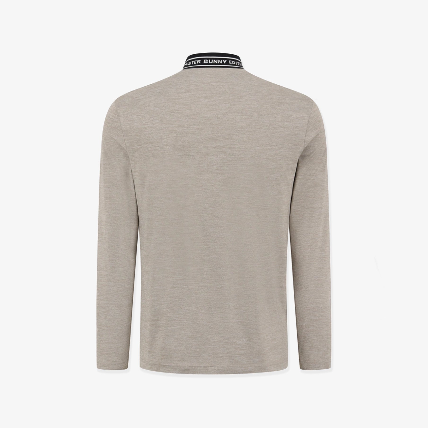 Men&#39;s Logo High-Neck Shirt- Khaki