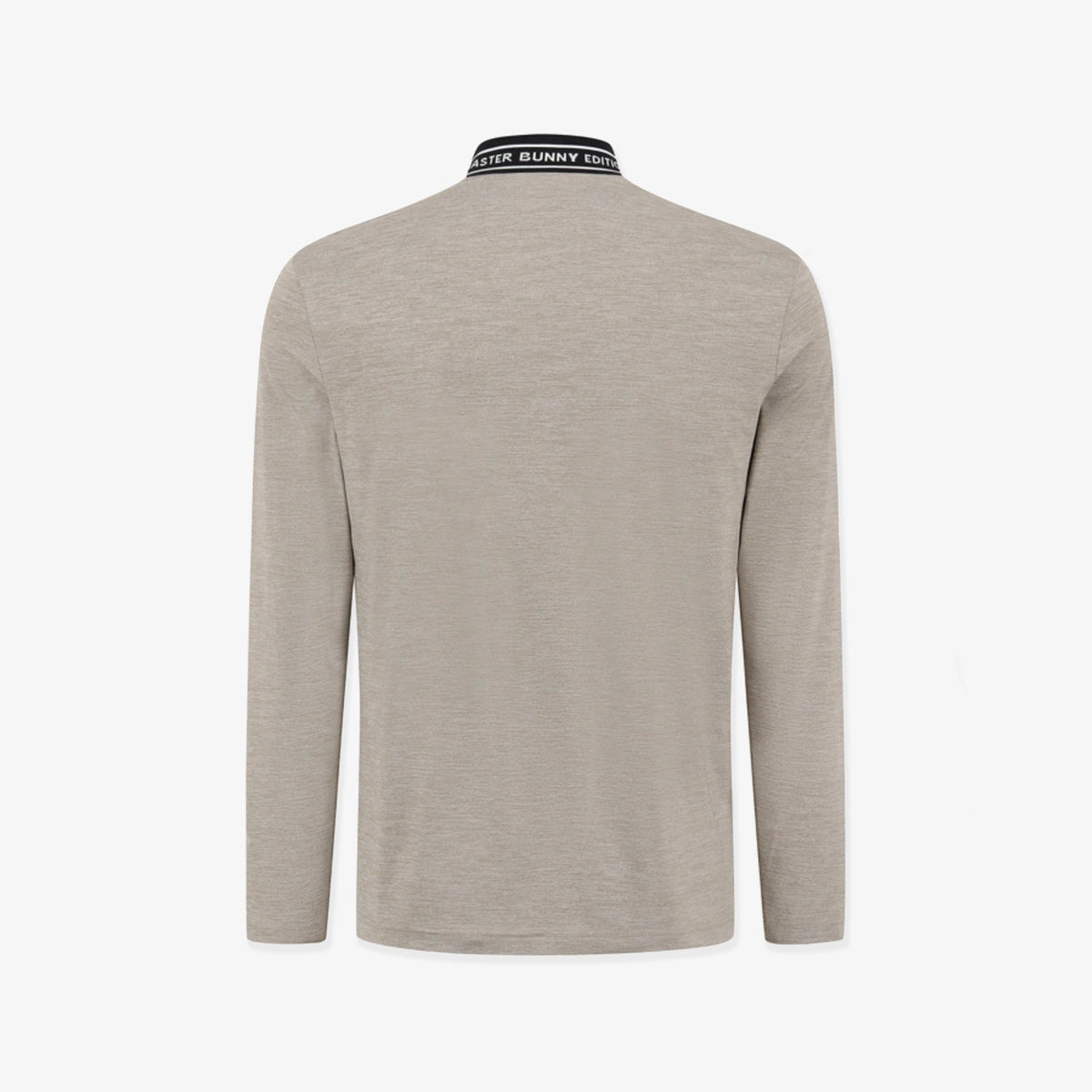Men's Logo High - Neck Shirt - Khaki - Erthe Golf