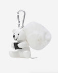 Women's Bear Ball Case - White