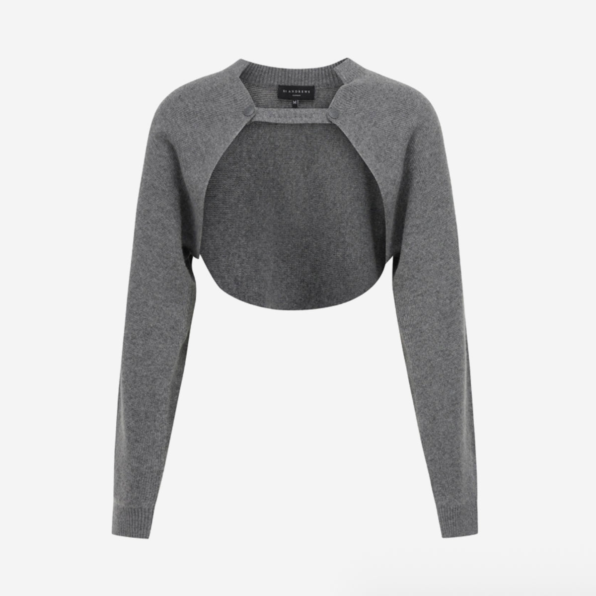 Women's Cardigan Knit - Grey - Erthe Golf