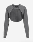 Women's Cardigan Knit - Grey