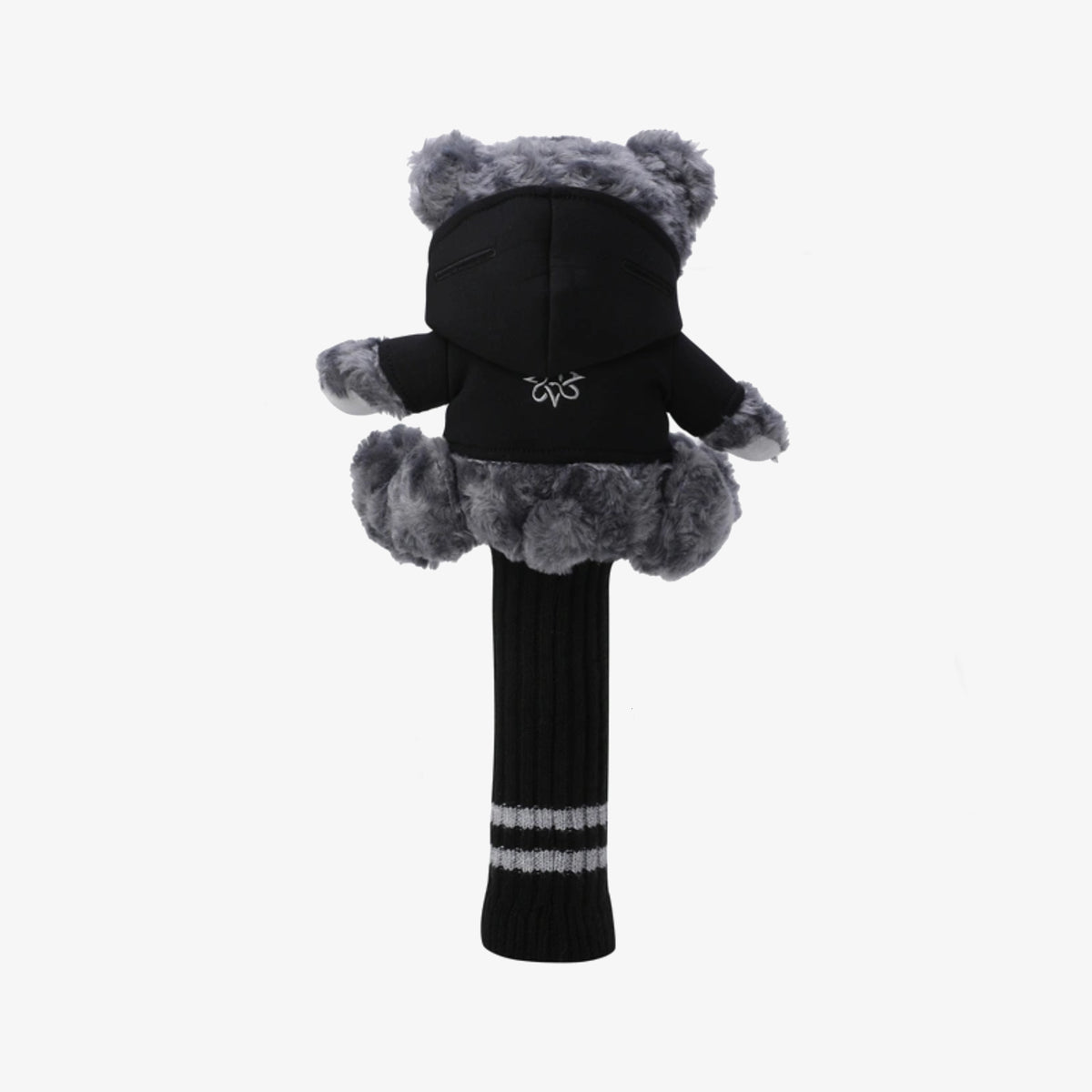 Women's Hooded Bear Driver Cover Set - Grey - Erthe Golf