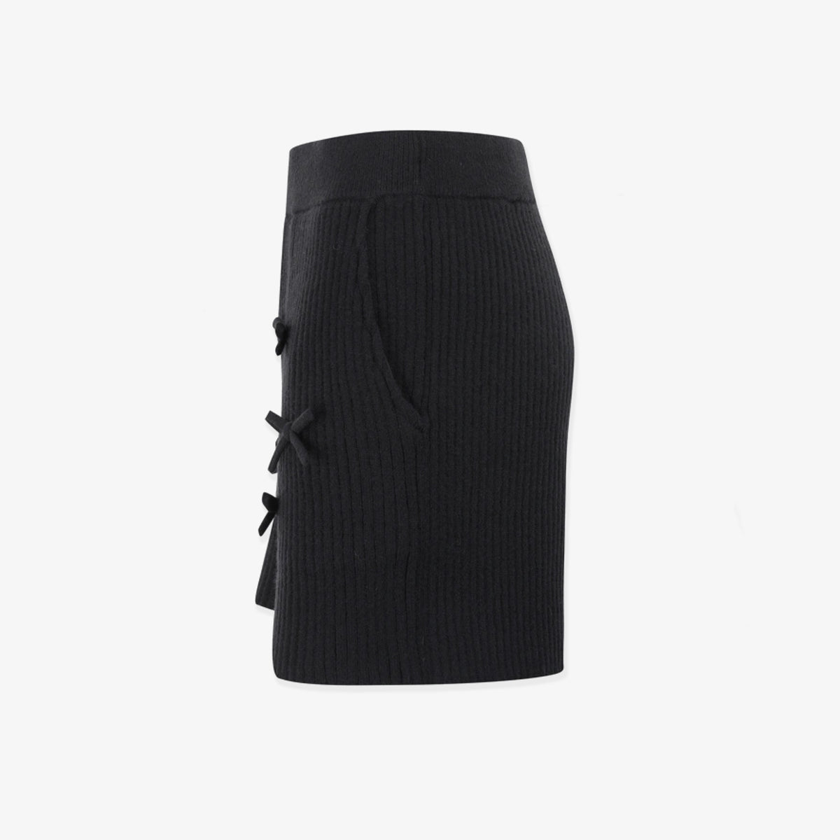 Women's Ribbon Shorts - Black - Erthe Golf