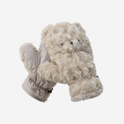 Women's Teddy Bear Gloves - Beige - Erthe Golf