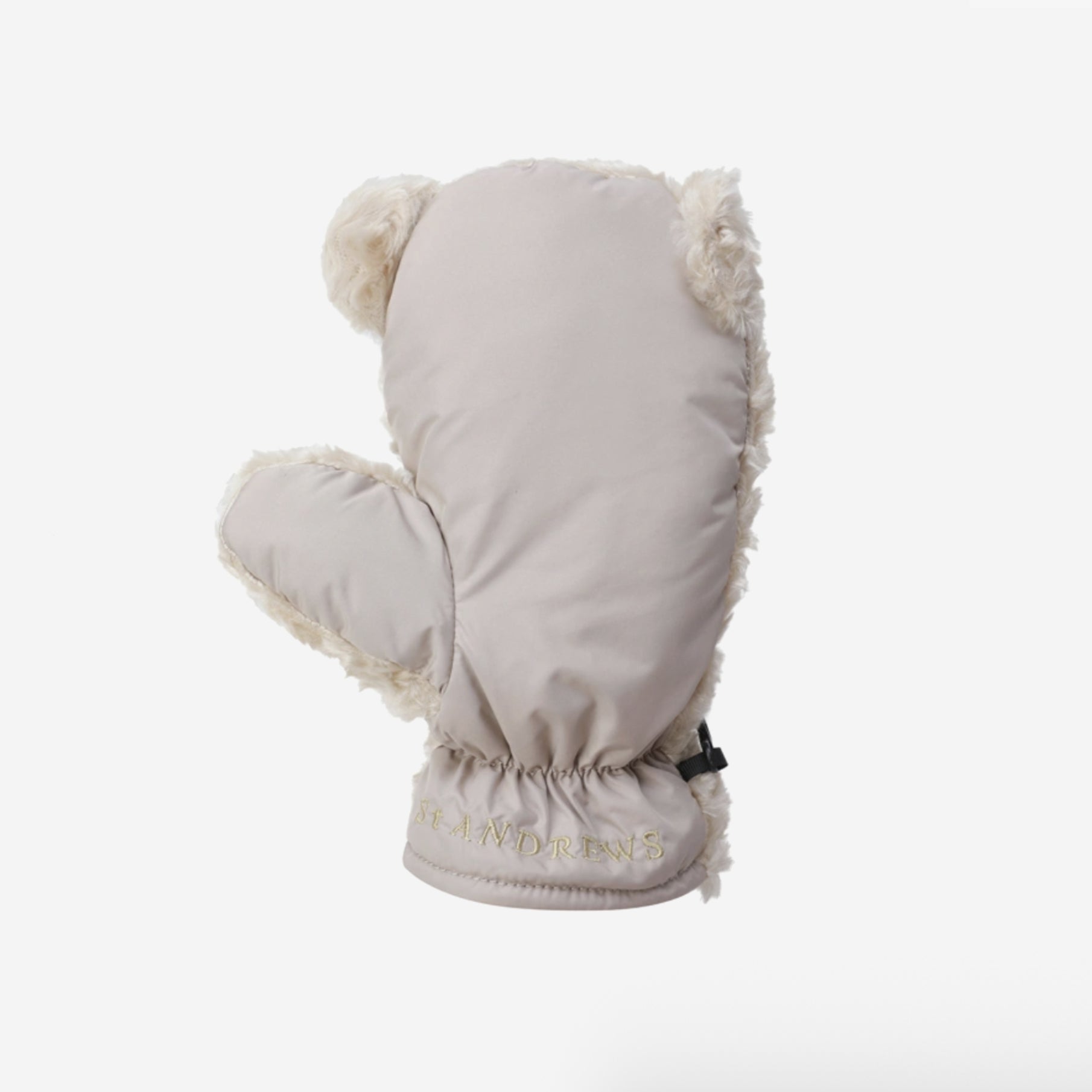Women&#39;s  Teddy Bear Gloves - Beige