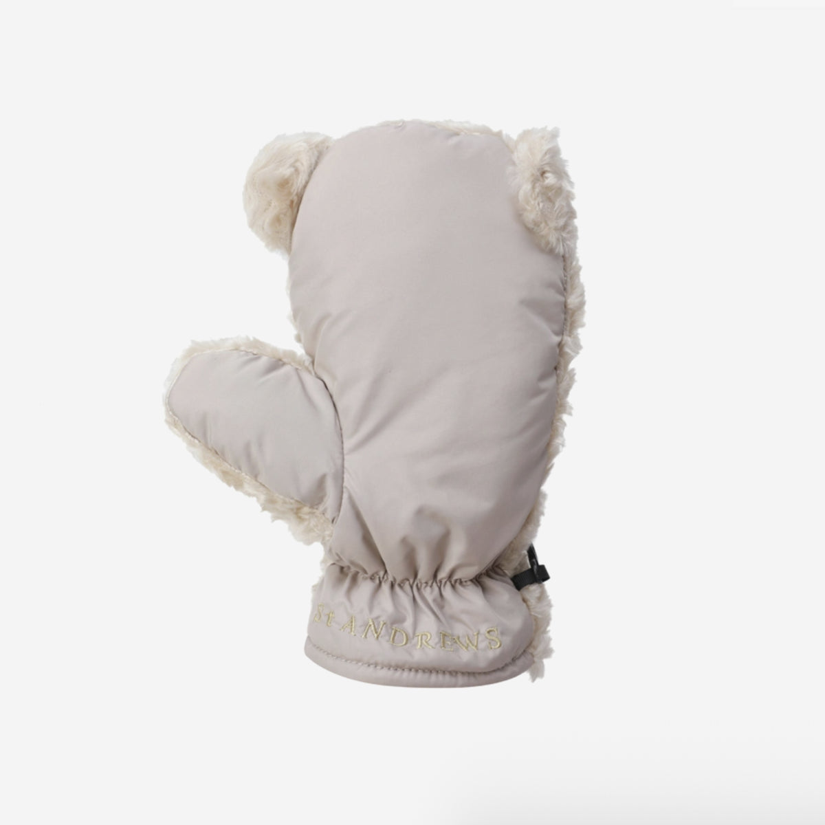 Women's Teddy Bear Gloves - Beige - Erthe Golf