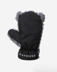 Women's  Teddy Bear Gloves- Gray