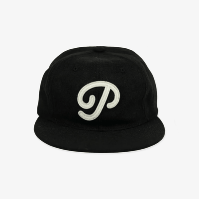 Black Public Drip Classic Baseball Cap displayed on a white background.