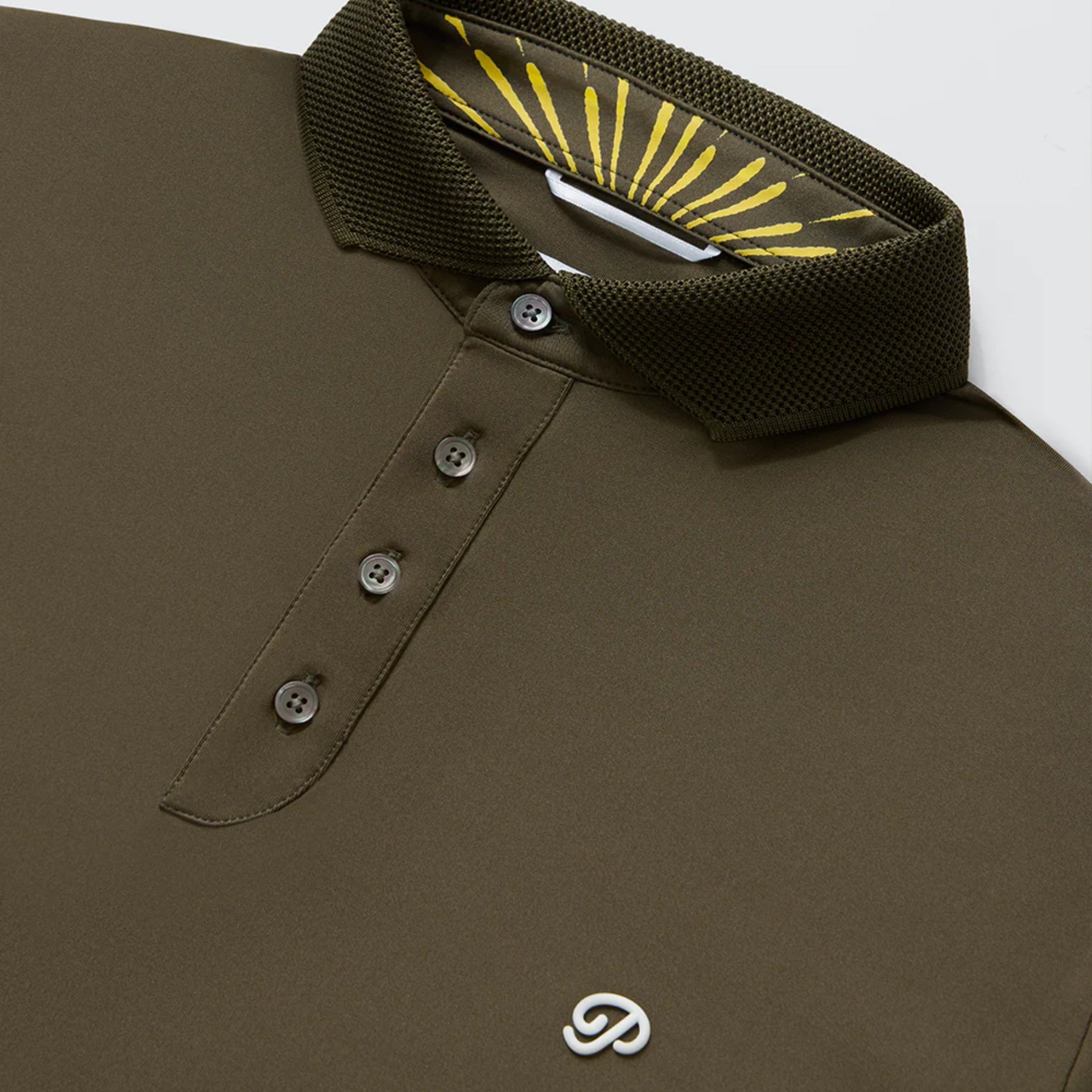 Men's Athlete Polo - Olive - Erthe Golf