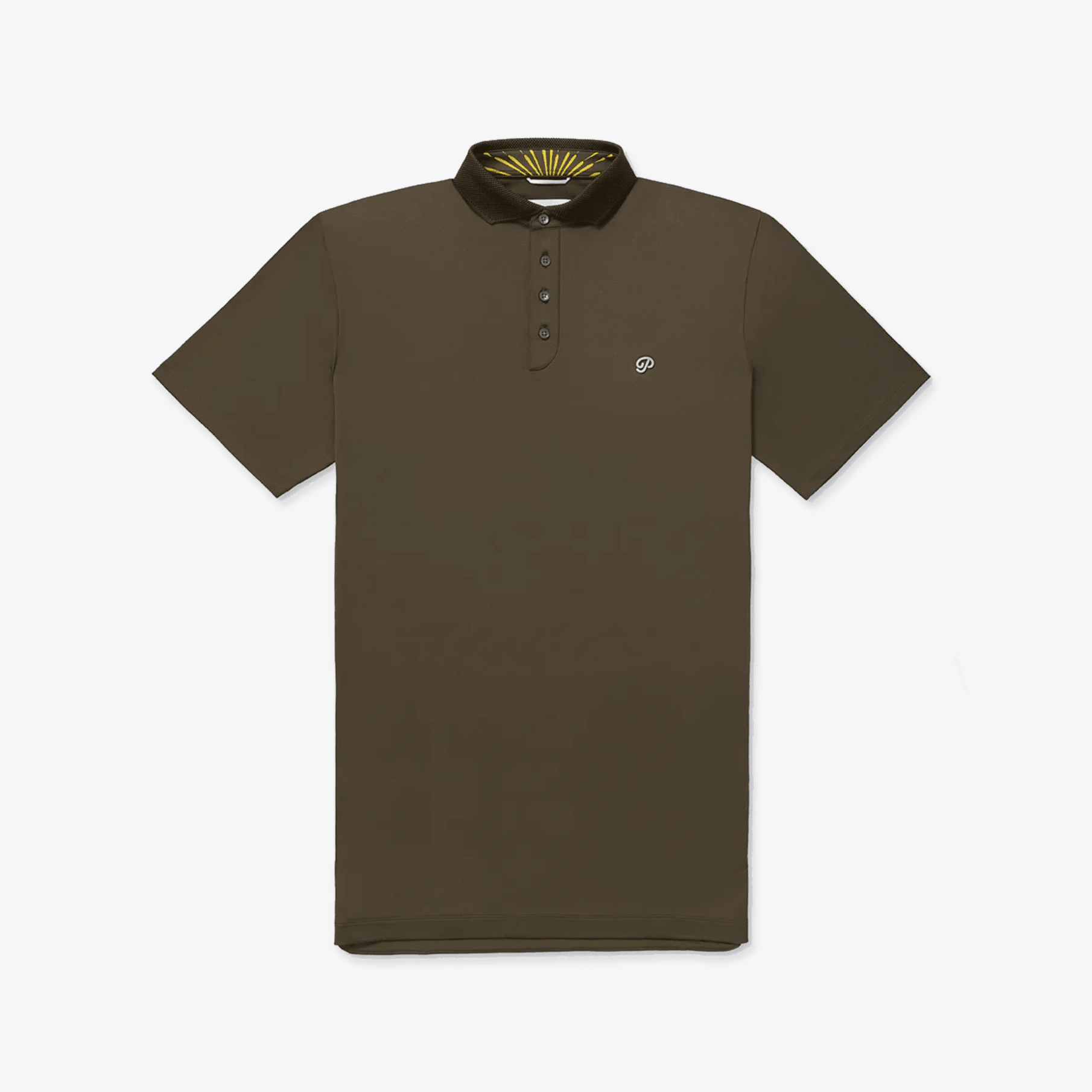 Men's Athlete Polo - Olive - Erthe Golf