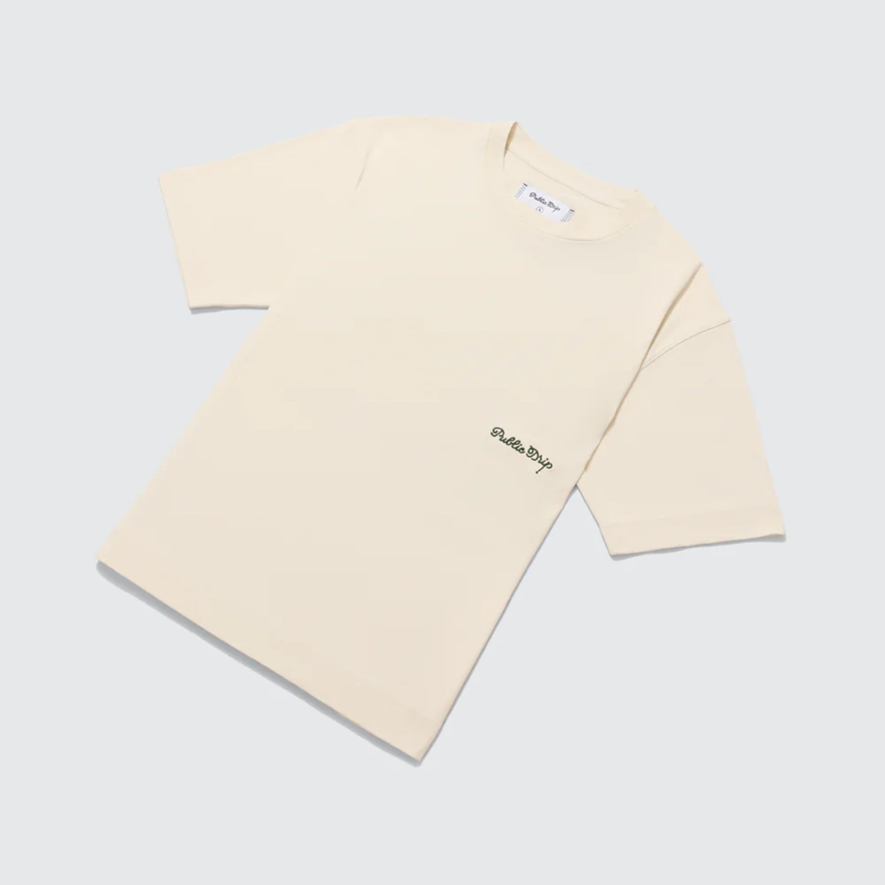 Men's Elevated Tee - Cream - Erthe Golf
