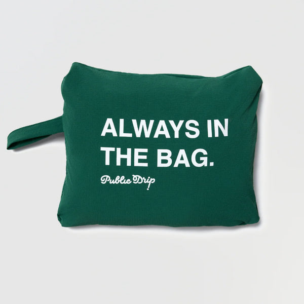 Public Drip Men's Swing Shirt - Green | Erthe Golf