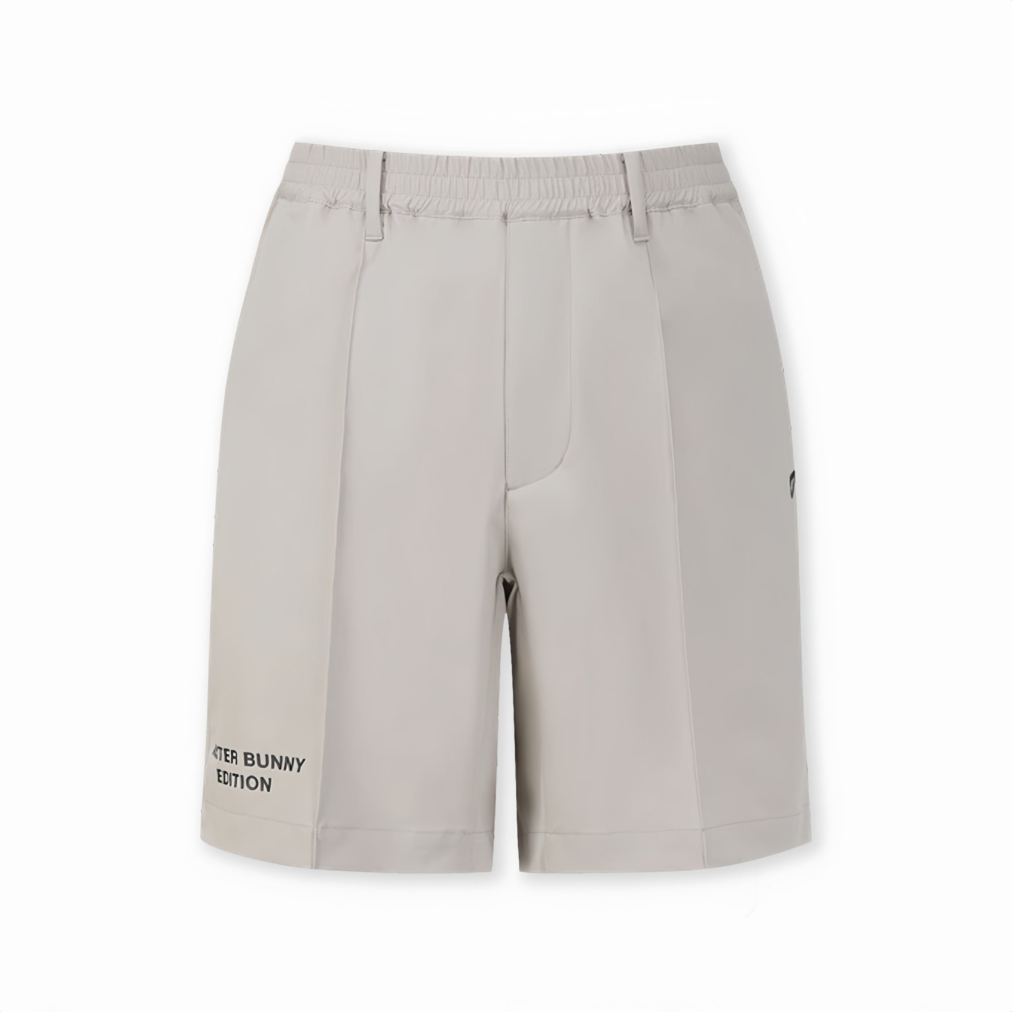 Master Bunny Edition Men's Branding Shorts - Beige - Erthe Golf