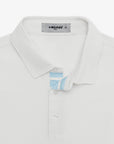 Head Golf Men's Roll Sleeve Polo - White - Erthe Golf