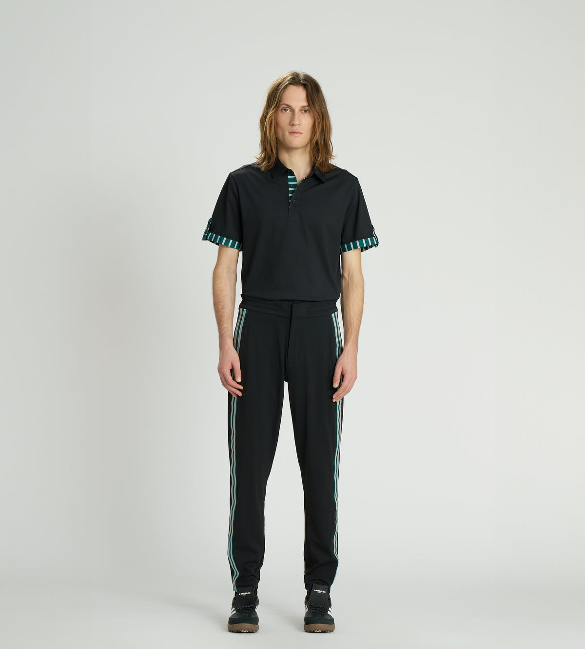 Head Golf Men's Tape Joggers - Black - Erthe Golf